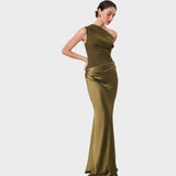 Aurora | Elegante Vestido de Un Solo Hombro