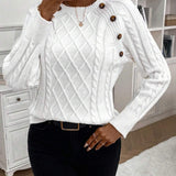 Clara | Jersey de Punto con Botones para Damas