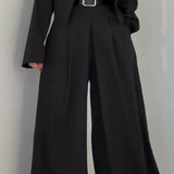 Eclat™-Conjunto femenino bustier + chaqueta – Estilo elegante y moderno