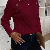 Clara | Jersey de Punto con Botones para Damas