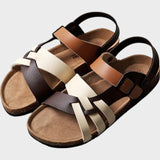 Cecília | Sandalias de piel ortopédicas ajustables