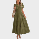 Zaza | Vestido largo con cintura elástica