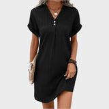 Atália | Cómodo vestido con cuello en V