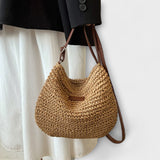 Elisa – Bolso de paja tipo bandolera