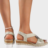 Emma | Sandalias ortopédicas con tacón de cuña