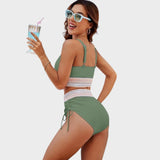 Celeste | Conjunto De Bikini Con Cintura Alta