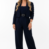 Eclat™-Conjunto femenino bustier + chaqueta – Estilo elegante y moderno