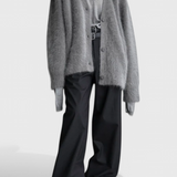 Daniela Cardigan de Mezcla de Cachemira Suave