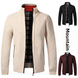 Suéter de Punto Grueso con Cuello Alto y Ajuste Slim - Confort Ideal para Otoño e Invierno, Disponibles en Tallas Grandes