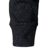 Henri – Abrigo de Punto Rayado con Cuello Alto y Cierre de Cremallera