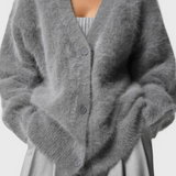 Daniela Cardigan de Mezcla de Cachemira Suave