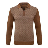 Michel | Suéter de Rayas Elástico y Cálido para Otoño e Invierno