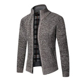 Suéter de Punto Grueso con Cuello Alto y Ajuste Slim - Confort Ideal para Otoño e Invierno, Disponibles en Tallas Grandes