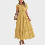 Zaza | Vestido largo con cintura elástica