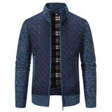 Julien: Abrigo de punto elegante para hombres, diseño slim y máxima comodidad.