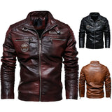Chaqueta de Cuero Roadster