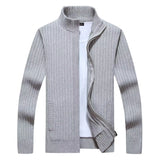 Chaqueta Acolchada con Cremallera para Hombre - Estilo y Comodidad Ideal para Primavera y Otoño