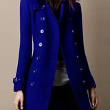 CINZIA™ | ABRIGO LARGO ARTESANAL