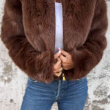 Sara™ | Abrigo de piel de lujo