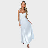 Mathilda | Vestido Midi Con tirantes