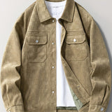 Mavrick Chaqueta Suede con Estampado de Cuadros