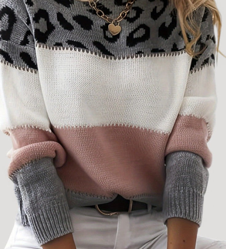 Sophie Jersey de Punto con Patrón Juguetón