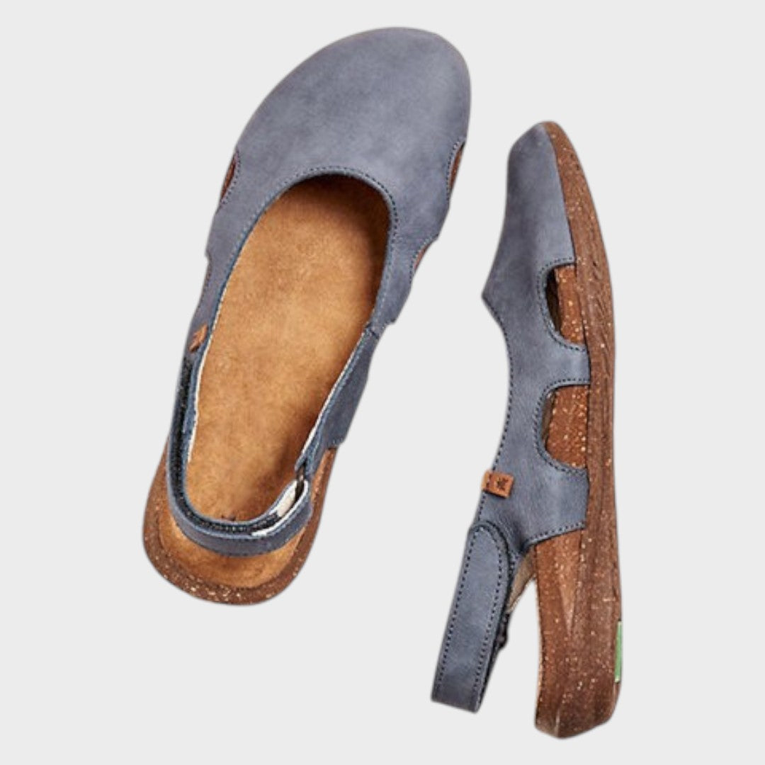 Eve | Sandalias Planas Ortopédicas De Corcho