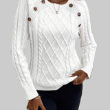 Clara | Jersey de Punto con Botones para Damas