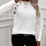 Clara | Jersey de Punto con Botones para Damas