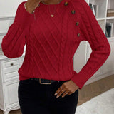 Clara | Jersey de Punto con Botones para Damas