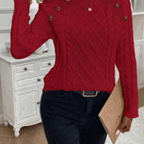 Clara | Jersey de Punto con Botones para Damas