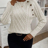 Clara | Jersey de Punto con Botones para Damas