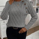 Clara | Jersey de Punto con Botones para Damas