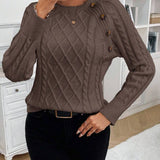 Clara | Jersey de Punto con Botones para Damas