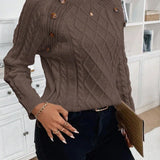 Clara | Jersey de Punto con Botones para Damas