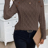 Clara | Jersey de Punto con Botones para Damas