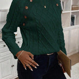 Clara | Jersey de Punto con Botones para Damas