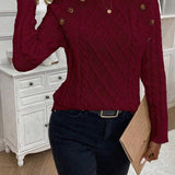 Clara | Jersey de Punto con Botones para Damas