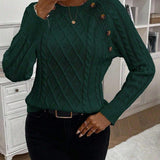 Clara | Jersey de Punto con Botones para Damas