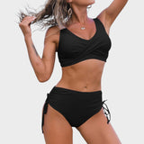 María | Conjunto De Bikini De Un Solo Color