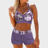 Janette | Bikini De Cintura Alta Con Ribetes