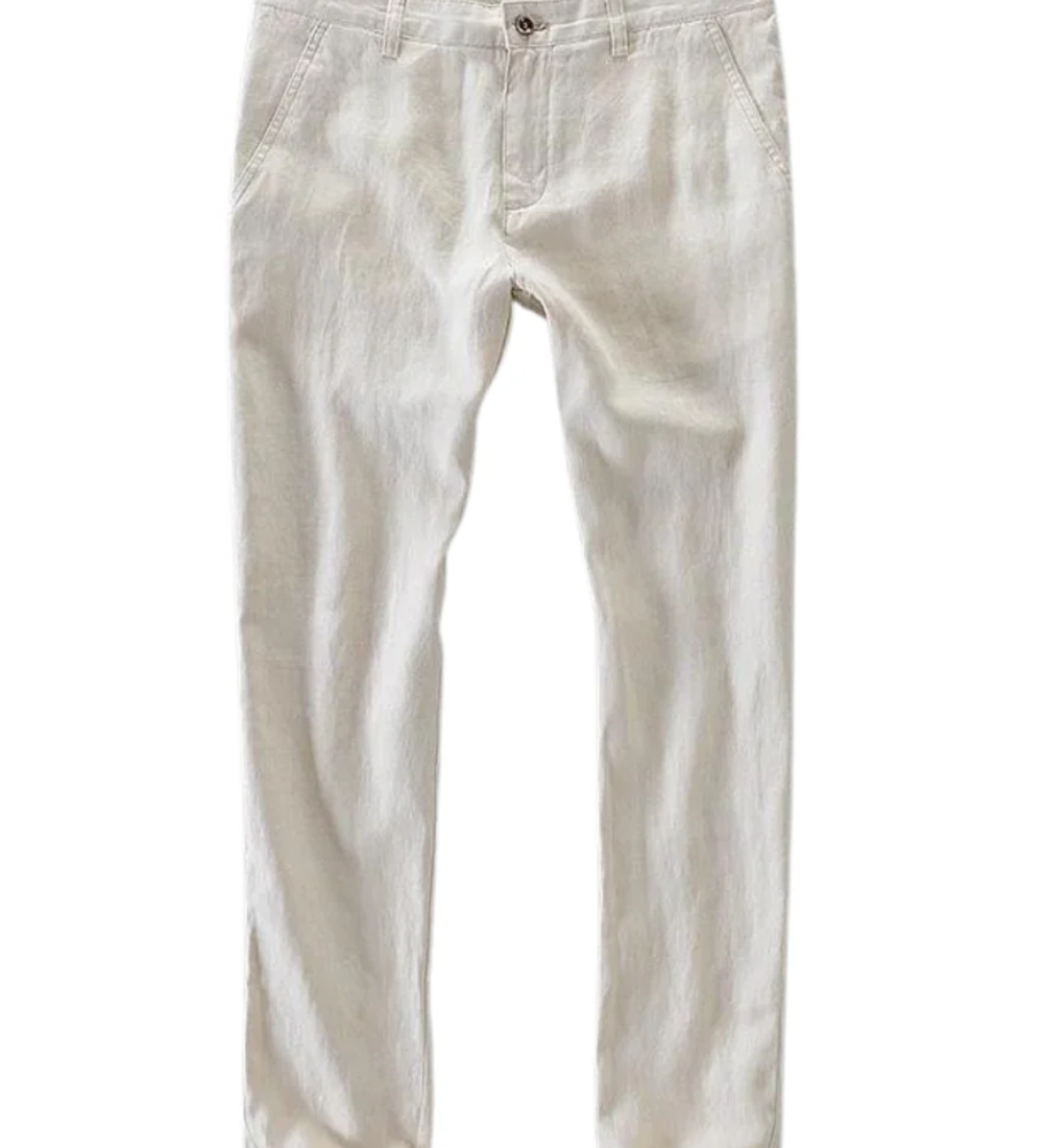 Pantalones de lino Mykonos