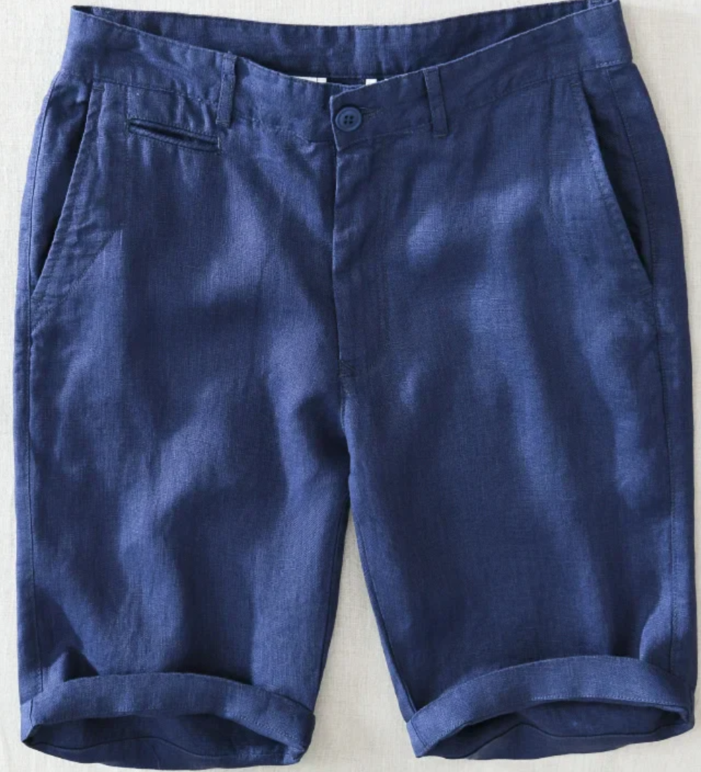 Pantalones cortos de lino Lisbo