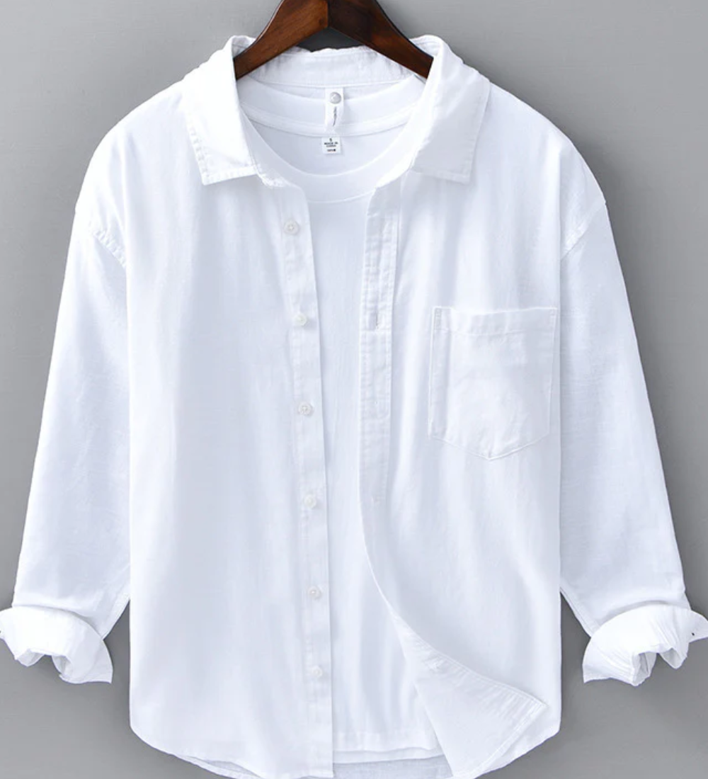 Camisa de lino Doha