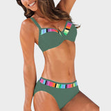 Irís | Bikini Dividido Con Degradado De Color