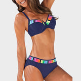 Irís | Bikini Dividido Con Degradado De Color