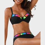 Irís | Bikini Dividido Con Degradado De Color