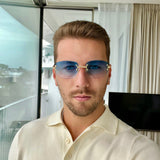 ALESIO | Gafas de sol azul cielo