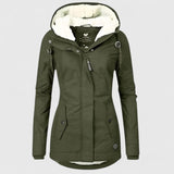 Lourdes | Chaqueta de invierno impermeable con capucha