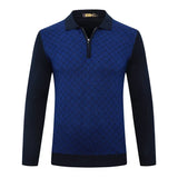 Michel | Suéter de Rayas Elástico y Cálido para Otoño e Invierno